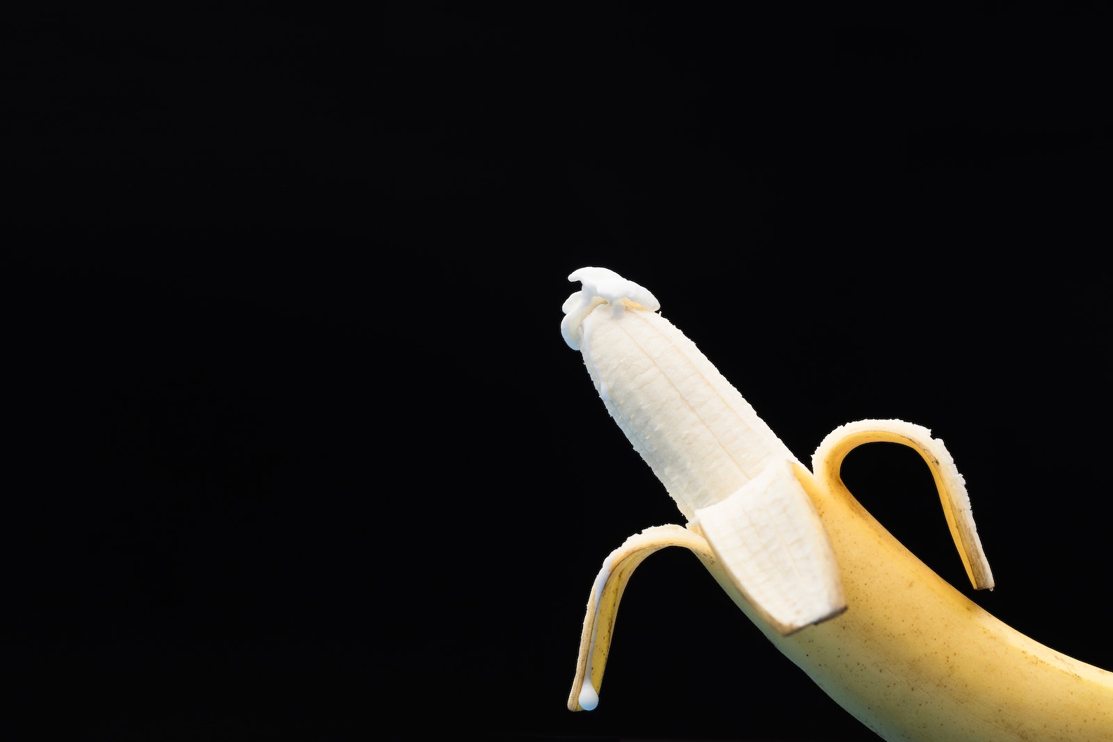 Close Up Shot of a Banana